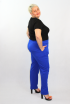 Elastické nohavice pre moletky - modré